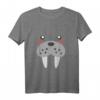 Lustiges Walross Gesicht T-Shirt – Originelle Geschenkidee für Kinder, Halloween & Geburtstag, Tierfreunde mit Humor