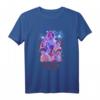 Netflix HapFrog T-Shirt mit Feuerwerk - Offiziell lizenziertes Geburtstags-Design für Netflix-Fans & Party-Gäste