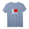 I love WD 40 (bunt) lustiges Meme T-Shirt – Witziges Geschenk für Handwerker, Jugendliche & Männer