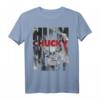 HapFrog T-Shirt mit 'Hi I'm Chucky Wanna Play' - Lustiges Officially Licensed Horror Shirt für den runden Geburtstag