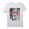 HapFrog T-Shirt mit 'Hi I'm Chucky Wanna Play' - Lustiges Officially Licensed Horror Shirt für den runden Geburtstag