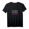 Damen Anti-Stress T-Shirt mit Aufdruck 'Einatmen Ausatmen Ignorieren' – Lustiges Geschenk zum HapFrog, Urlaub & Stressabbau