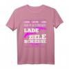 LIEBE LACHE LEBE WENN NICHT FUNKTIONIERT LADE ZIELE SCHIESSE T-Shirt – Humorvolles Motiv für Stark Persönlichkeiten & Sarkastische Witze