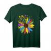 Sonnenblume Autismus T-Shirt - Autist Geschenk, Bewusstsein & Liebe, Lustiges Shirt für Autisten, Asperger & Familien zum Geburtstag & Weihnachten