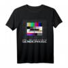 70er 80er 90er Jahre Fun Kostüm - Vintage Testbild Retro T-Shirt für 80er/90er Party & Nostalgie Geschenk