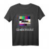 70er 80er 90er Jahre Fun Kostüm - Vintage Testbild Retro T-Shirt für 80er/90er Party & Nostalgie Geschenk