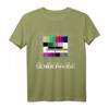 70er 80er 90er Jahre Fun Kostüm - Vintage Testbild Retro T-Shirt für 80er/90er Party & Nostalgie Geschenk