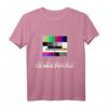 70er 80er 90er Jahre Fun Kostüm - Vintage Testbild Retro T-Shirt für 80er/90er Party & Nostalgie Geschenk