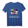 70er 80er 90er Jahre Fun Kostüm - Vintage Testbild Retro T-Shirt für 80er/90er Party & Nostalgie Geschenk