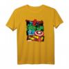 Marvel Spider-Man, Hulk, Captain America, Iron Man Panels T-Shirt - Offiziell lizenzierte Superhelden Bekleidung für Marvel Fans