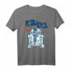 Star Wars R2-D2 Rebel Droid Doodle T-Shirt – Offizielles Star Wars Merchandise für Männer, Frauen, Jungen und Mädchen