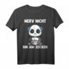 Bin am Zocken Gaming Panda Halbarm T-Shirt - Lustiges Videospiele T-Shirt für LAN Parties & Geschenk für Zocker