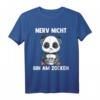 Bin am Zocken Gaming Panda Halbarm T-Shirt - Lustiges Videospiele T-Shirt für LAN Parties & Geschenk für Zocker
