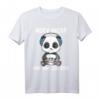 Bin am Zocken Gaming Panda Halbarm T-Shirt - Lustiges Videospiele T-Shirt für LAN Parties & Geschenk für Zocker