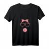 Ostern Hase Leoparden Brille T-Shirt – Lustiges Osterhasen Motiv für Damen & Mädchen, Perfekt als Ostergeschenk & Partyoutfit