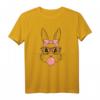 Ostern Hase Leoparden Brille T-Shirt – Lustiges Osterhasen Motiv für Damen & Mädchen, Perfekt als Ostergeschenk & Partyoutfit