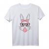 Ostern Hase Leoparden Brille T-Shirt – Lustiges Osterhasen Motiv für Damen & Mädchen, Perfekt als Ostergeschenk & Partyoutfit