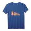 Matryoschka Holz Puppe Matrjoschka Babuschka Russland T-Shirt - Traditionelles Souvenir für Russland Fans und Kulturbegeisterte