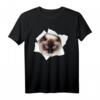 Niedliche Katze zerrissen - Ragdoll Cat T-Shirt für Katzenliebhaber, Familie & Tierfreunde zum Geburtstag, Weihnachten & Katzentag