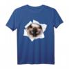 Niedliche Katze zerrissen - Ragdoll Cat T-Shirt für Katzenliebhaber, Familie & Tierfreunde zum Geburtstag, Weihnachten & Katzentag