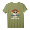 Herren Cat Daddy Vintage Ragdoll Katze Stil Used-Retro T-Shirt – Lustiges Geschenk für Katzenliebhaber, perfekt für Geburtstag, Muttertag & Weihnachten