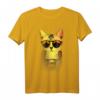 Gangster Street Cat Goldchain Kitty Rapper T-Shirt mit Sonnenbrille – Lustiges Halloween-Katzenkostüm für Katzenfans und Street-Style-Liebhaber