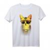 Gangster Street Cat Goldchain Kitty Rapper T-Shirt mit Sonnenbrille – Lustiges Halloween-Katzenkostüm für Katzenfans und Street-Style-Liebhaber