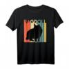 Retro Ragdoll Cat Silhouette Vintage T-Shirt - Perfektes Geschenk für Katzenliebhaber, Tierfreunde & Fans besonderer Katzenrassen