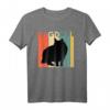 Retro Ragdoll Cat Silhouette Vintage T-Shirt - Perfektes Geschenk für Katzenliebhaber, Tierfreunde & Fans besonderer Katzenrassen