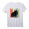Retro Ragdoll Cat Silhouette Vintage T-Shirt - Perfektes Geschenk für Katzenliebhaber, Tierfreunde & Fans besonderer Katzenrassen