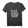 Süßes Ratten Motiv T-Shirt mit Käse für Nagetiere- und Haustierfans – Perfektes Geschenk für Rattenliebhaber