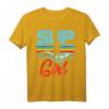 SUP Retro Damen Mädchen Stand Up Paddle T-Shirt - Perfektes Geschenk für Wassersportler, Surfer & Strandliebhaber