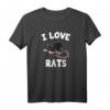 Ich Liebe Ratten Shirt – Süßes und lustiges Ratten T-Shirt für Damen, Herren & Kinder