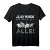 Lustiges Ratten Design T-Shirt mit Spruch - Perfektes Geschenk für Rattenfans und Tierliebhaber