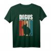 Degu | Vintage Streifen | Degus sind keine Ratten | Lustiges Nagetier T-Shirt als Geschenk für Tierliebhaber, Frauen & Teenager