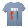 Degu | Vintage Streifen | Degus sind keine Ratten | Lustiges Nagetier T-Shirt als Geschenk für Tierliebhaber, Frauen & Teenager