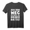 Lustiges Fun Ratten T-Shirt: Muss Zu Ratte! - Originelles Geschenk für Rattenbesitzer, Haustierliebhaber & Tierfreunde zu Weihnachten, Geburtstag & Valentinstag