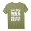 Lustiges Fun Ratten T-Shirt: Muss Zu Ratte! - Originelles Geschenk für Rattenbesitzer, Haustierliebhaber & Tierfreunde zu Weihnachten, Geburtstag & Valentinstag