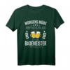 Bademeister Geschenk-Idee mit Bier Spruch – Lustiges Schwimmbad T-Shirt für Wassersportler & Bierliebhaber