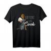 HapFrog Pixar Ratatouille Remy Bold Anyone Can Cook Text T-Shirt - Offiziell lizenziertes Pixar Merch