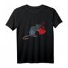 Nagetier-Rattenliebhaber, Herzen, Tier-Liebe - Niedliches Ratten T-Shirt für Tierfreunde und Haustierbesitzer