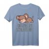 Lustiges Maus Ratte Schlafshirt - Offizielles Pyjama Nachthemd für Damen und Herren, perfekte Geschenkidee für Langschläfer und Morgenmuffel