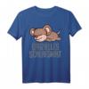 Lustiges Maus Ratte Schlafshirt - Offizielles Pyjama Nachthemd für Damen und Herren, perfekte Geschenkidee für Langschläfer und Morgenmuffel