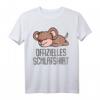 Lustiges Maus Ratte Schlafshirt - Offizielles Pyjama Nachthemd für Damen und Herren, perfekte Geschenkidee für Langschläfer und Morgenmuffel
