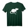 Ratte T-Shirt für Tierliebhaber – Klassisch geschnitten, doppelt genähter Saum, perfekt für Nagetierfans