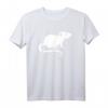 Ratte T-Shirt für Tierliebhaber – Klassisch geschnitten, doppelt genähter Saum, perfekt für Nagetierfans