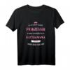Damen Ratte - Haustier Spruch Shirt Geschenk für Rattenliebhaberinnen, perfekt zu Weihnachten, Geburtstag, Frauentag oder Rattengeburtstag