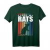 Ratten T-Shirt mit Vintage Streifen & süßem Spruch - Perfektes Geschenk für Rattenhalter & Tierliebhaber