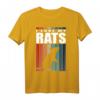 Ratten T-Shirt mit Vintage Streifen & süßem Spruch - Perfektes Geschenk für Rattenhalter & Tierliebhaber