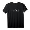 Herzschlag Ratten Ratte Haustier Rattenliebhaber Geschenk T-Shirt – Lustiges Vintage Ratten Motiv als Geburtstags- & Weihnachtsgeschenk für Tierfreunde